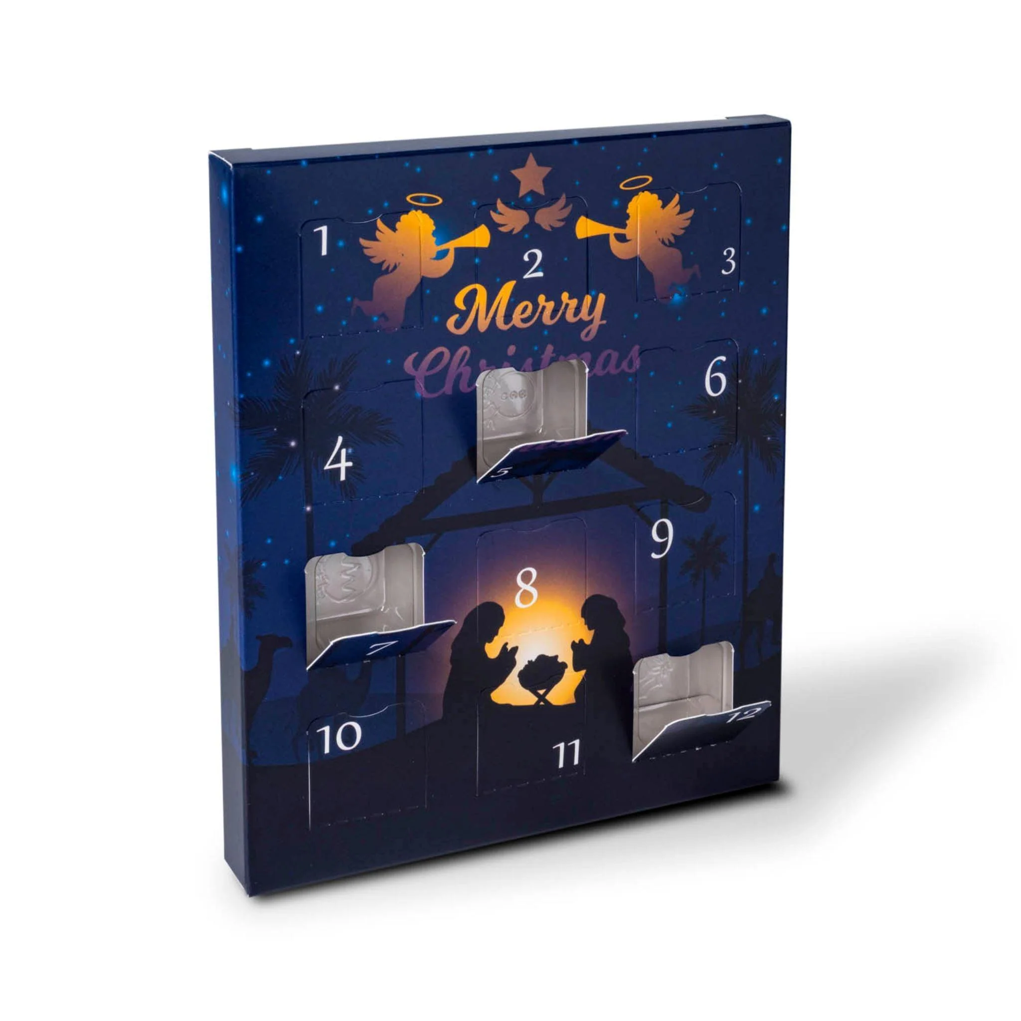 12 day Wax Melt Advent Calendar - Nativity Scene Discontinued - Image 4