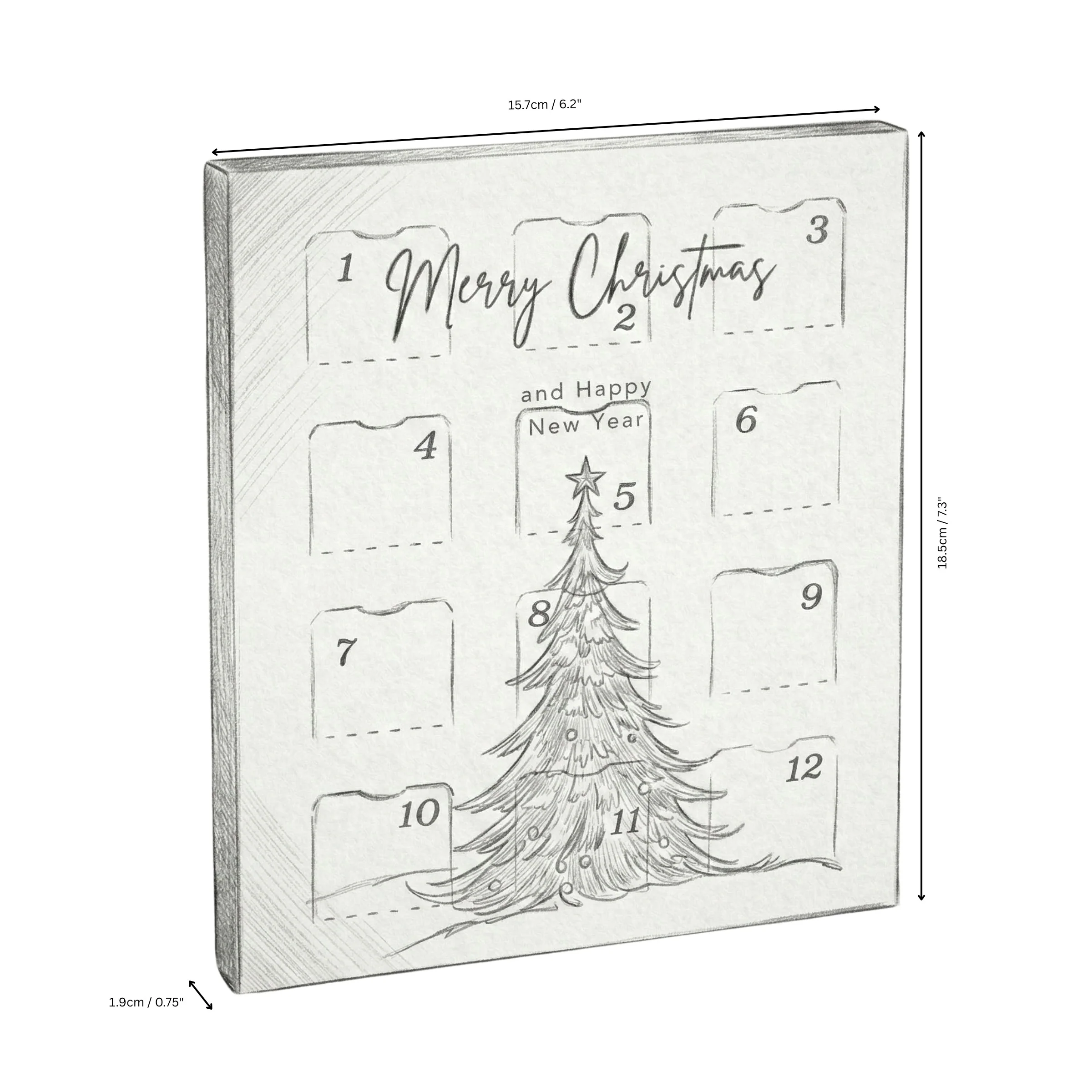 12 day Wax Melt Advent Calendar - Onyx Aurelia - Image 3