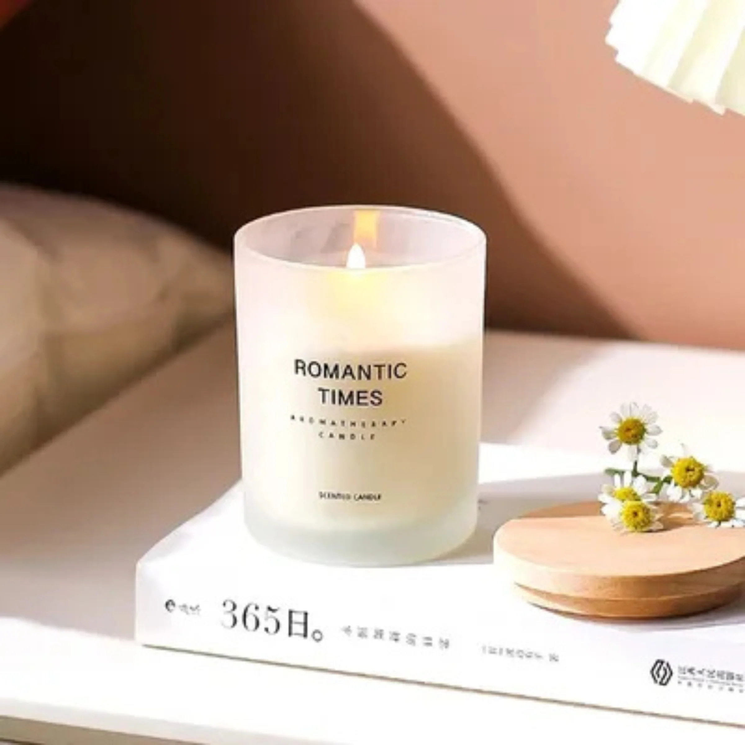 20cl Frosted Oxford Jar — 6 or 12 Finished Candles - Image 3