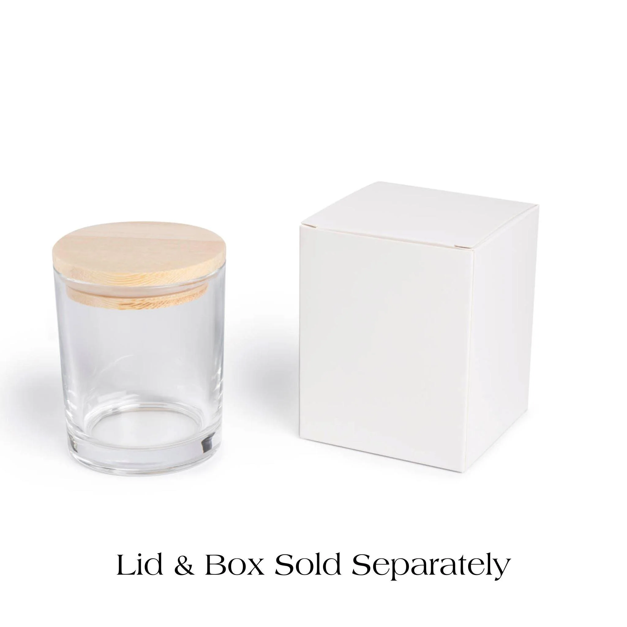 20cl Oxford Candle Jar (MEDIUM) - Clear - Image 3