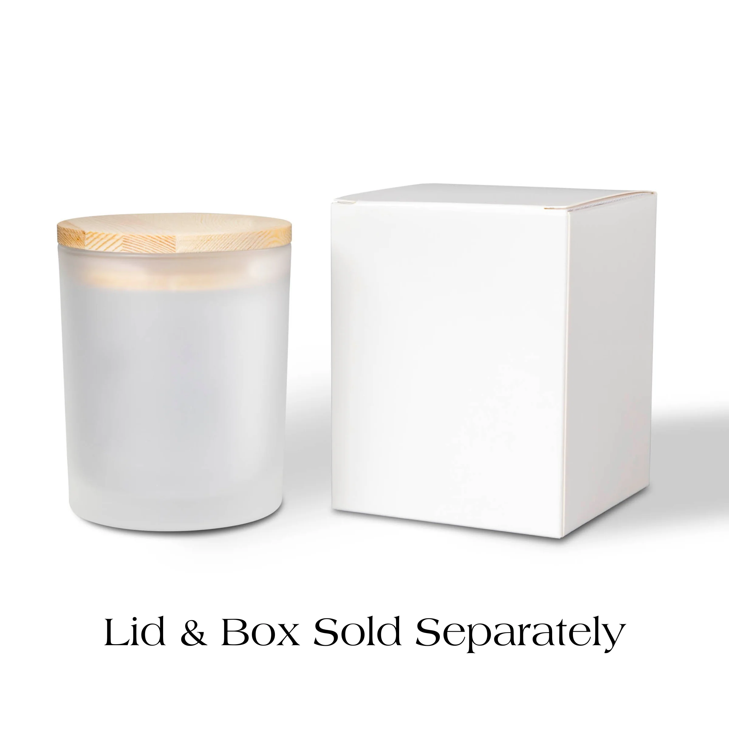 20cl Oxford Candle Jar (MEDIUM) - Frosted - Image 3