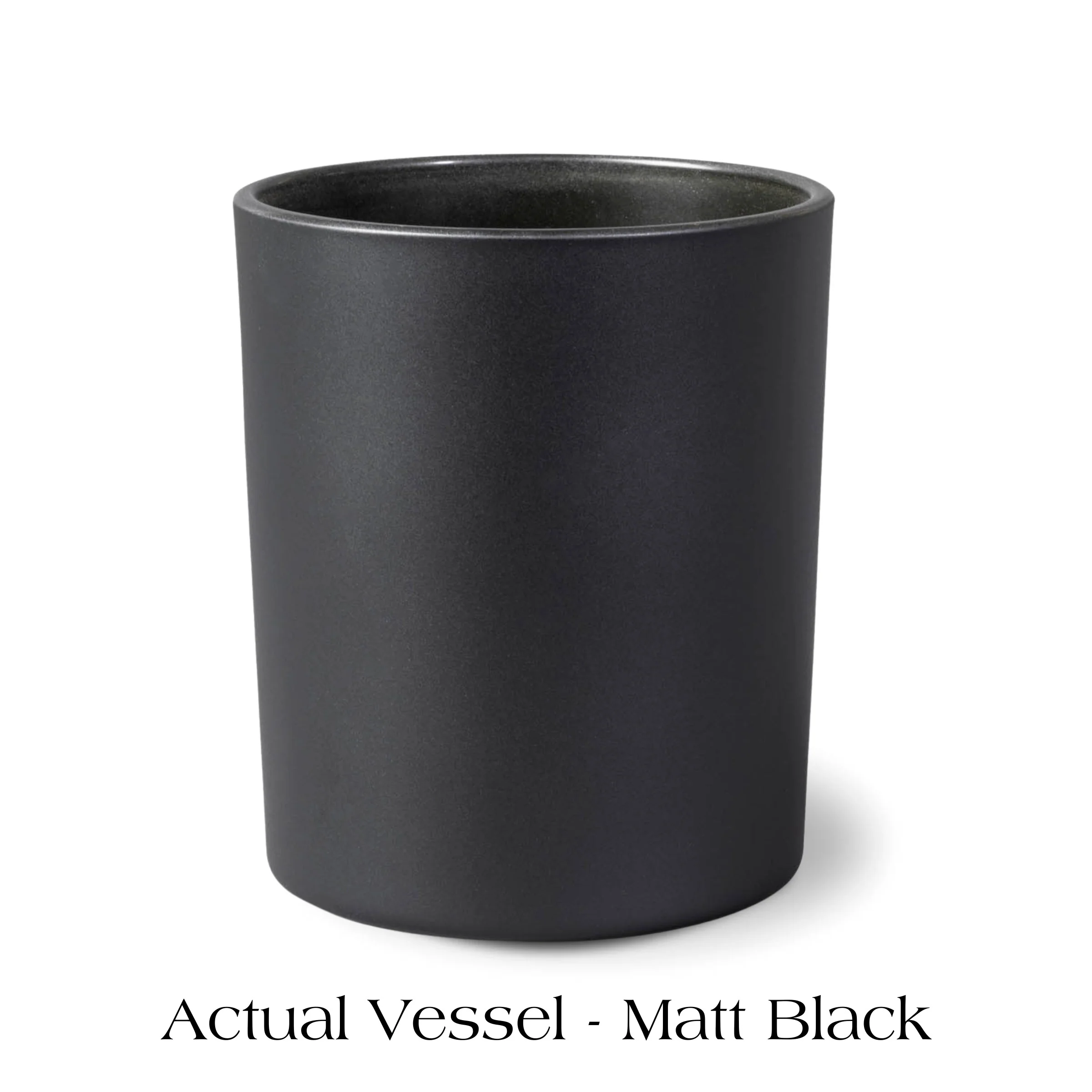 30cl Matt Black Kimberley Jar — 6 or 12 Finished Candles - Image 4