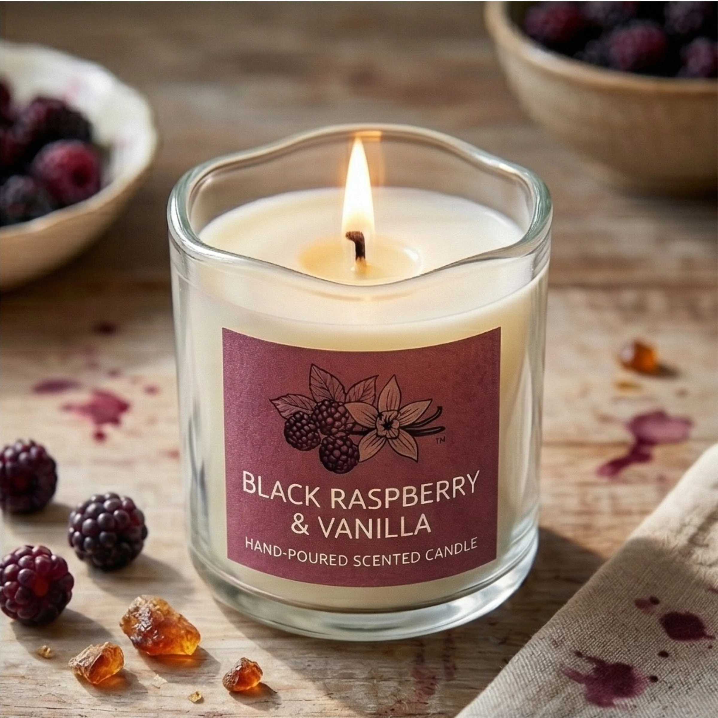 Black Raspberry & Vanilla Fragrance Oil - Reformulated - Image 4