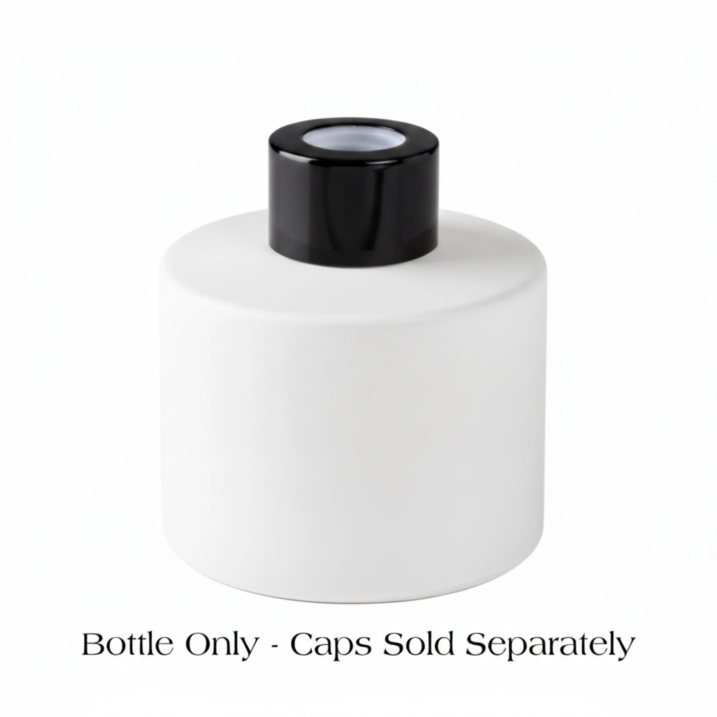 Circular Reed Diffuser BOTTLE - 100ml - Gloss White - Image 5