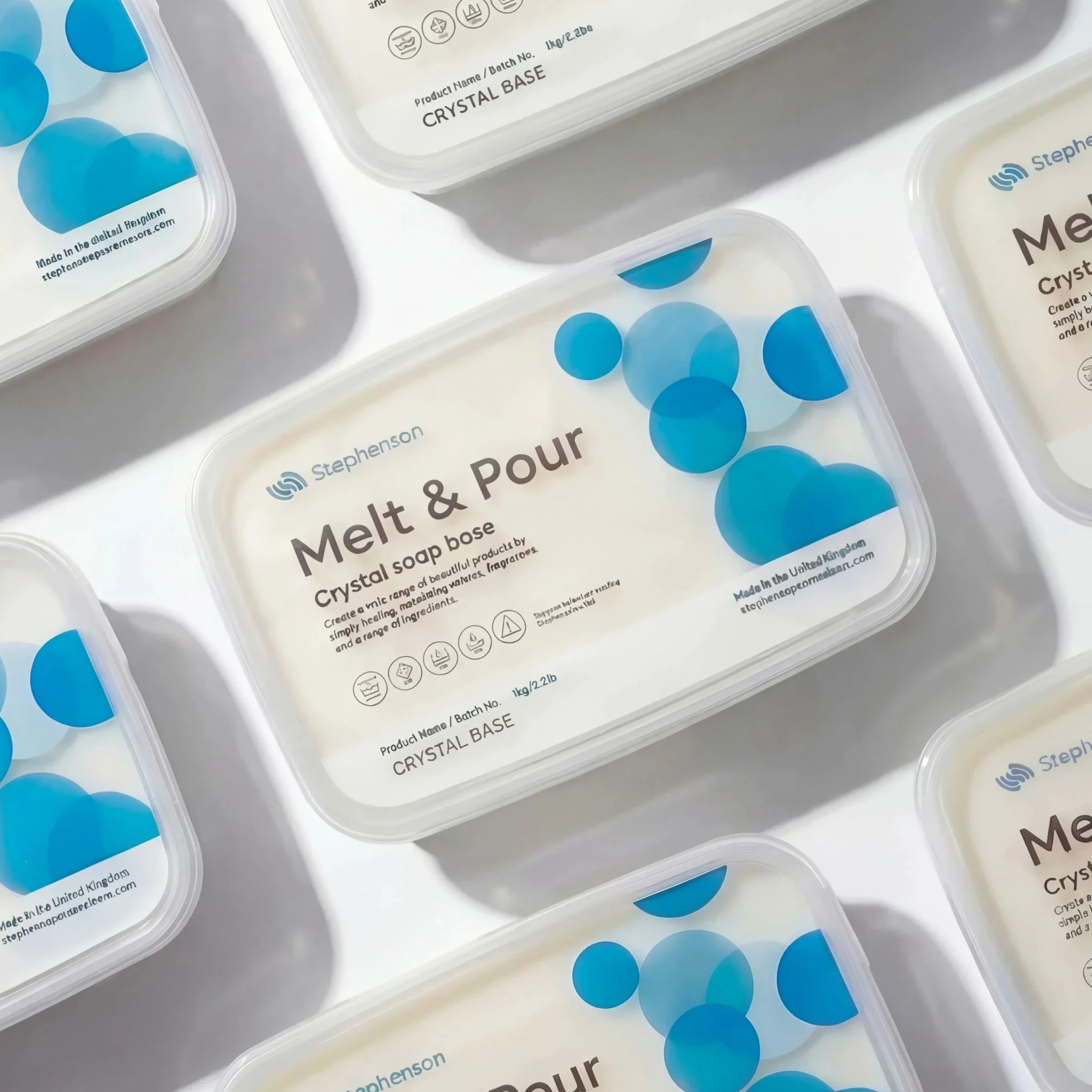 Stephenson's Clear SLS Free Melt & Pour Soap Base - Image 4