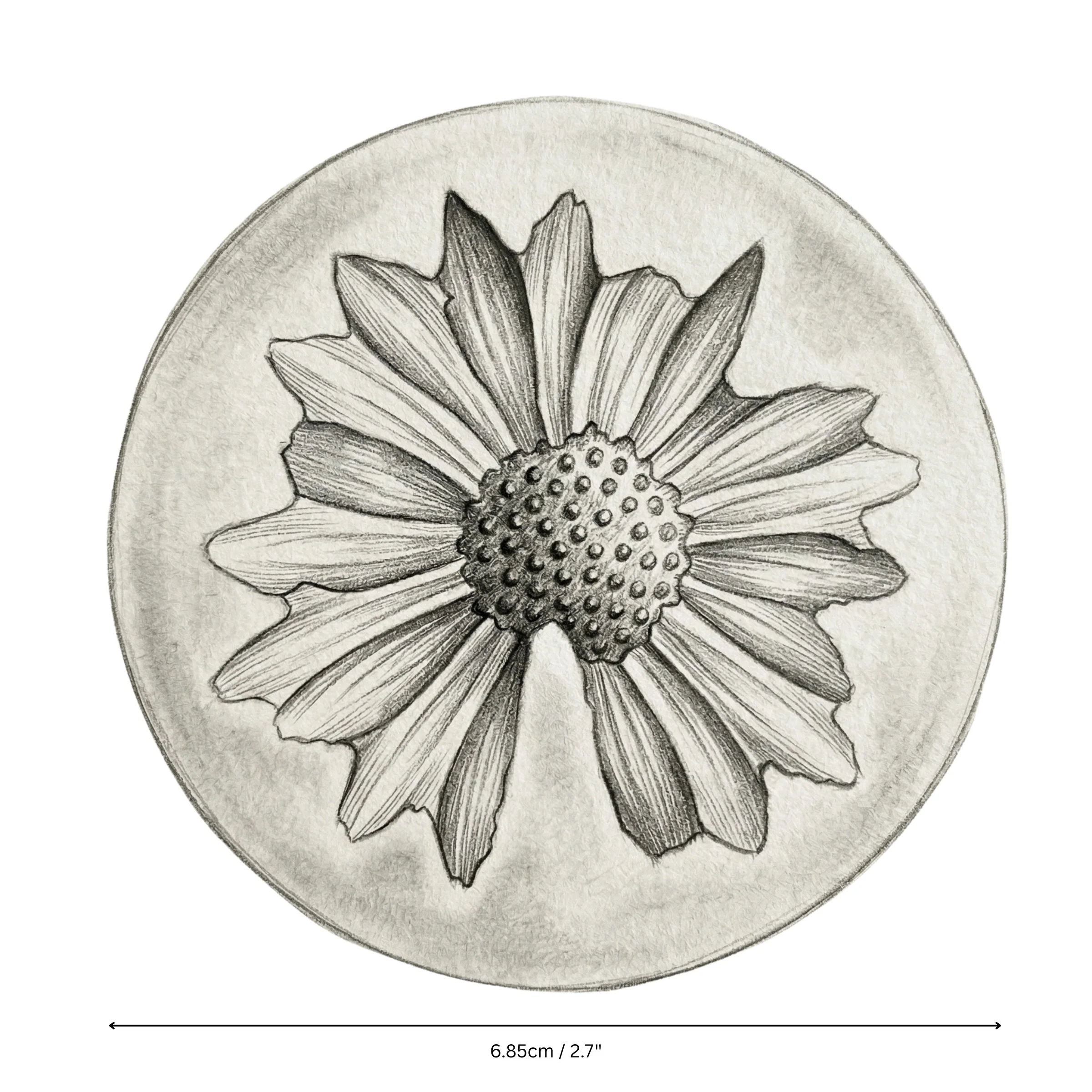 Daisy Wax Melt Mould — Single Cavity - Image 4