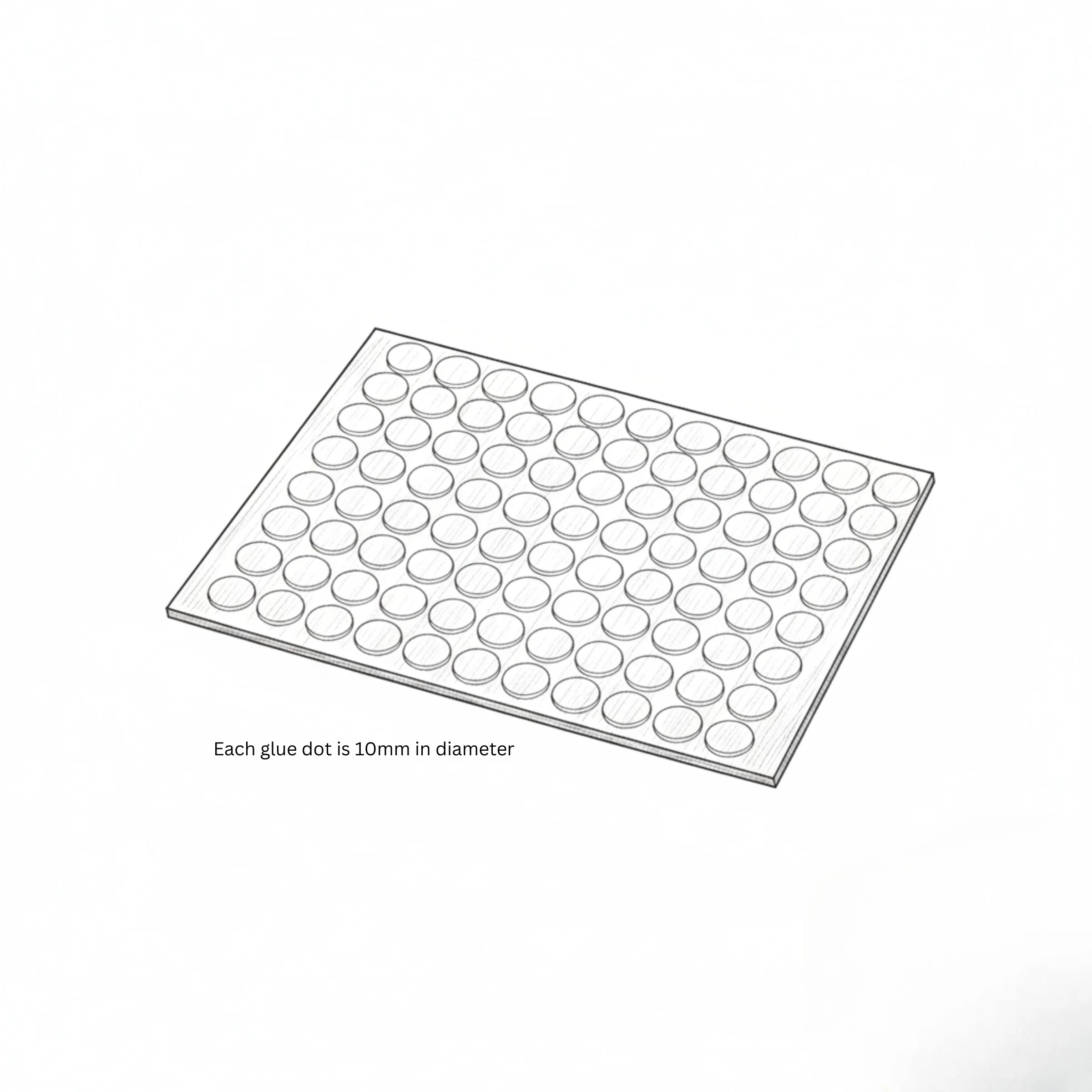 Candle Wick Glue Dots - 100 Dots - Image 3