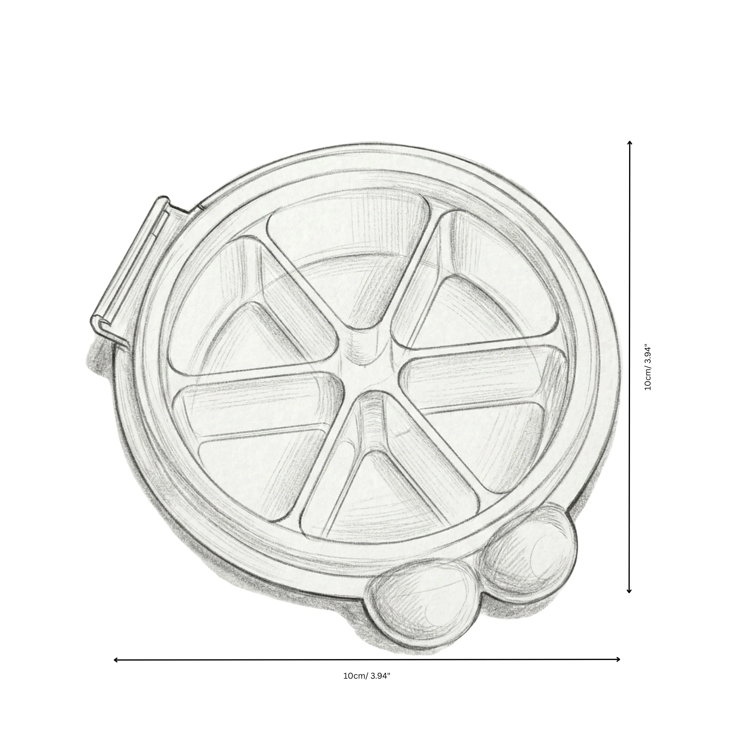 Segmented Clamshell Pots - Large - Image 3