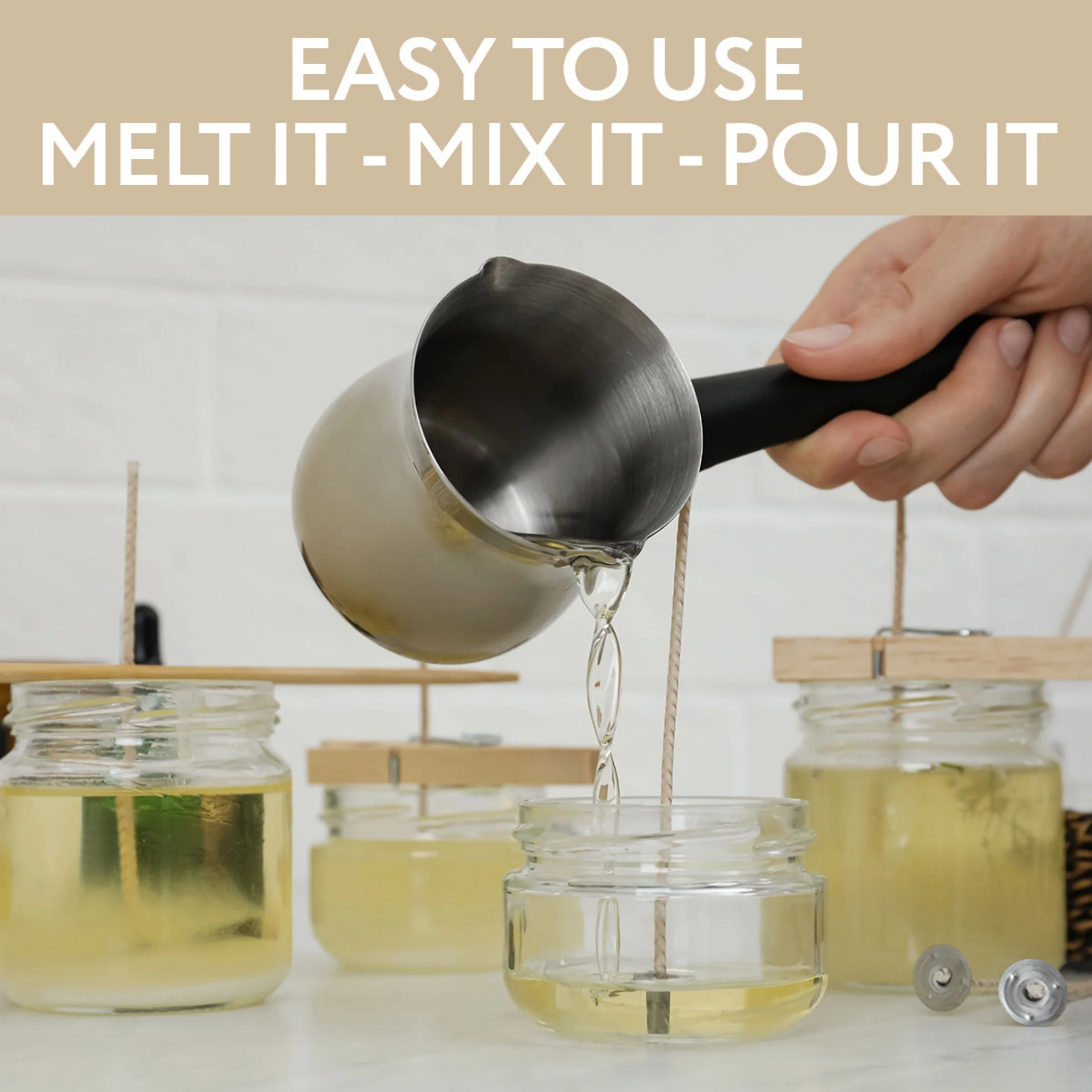 SoyaLuna Blend Container Wax - 800g - Image 5