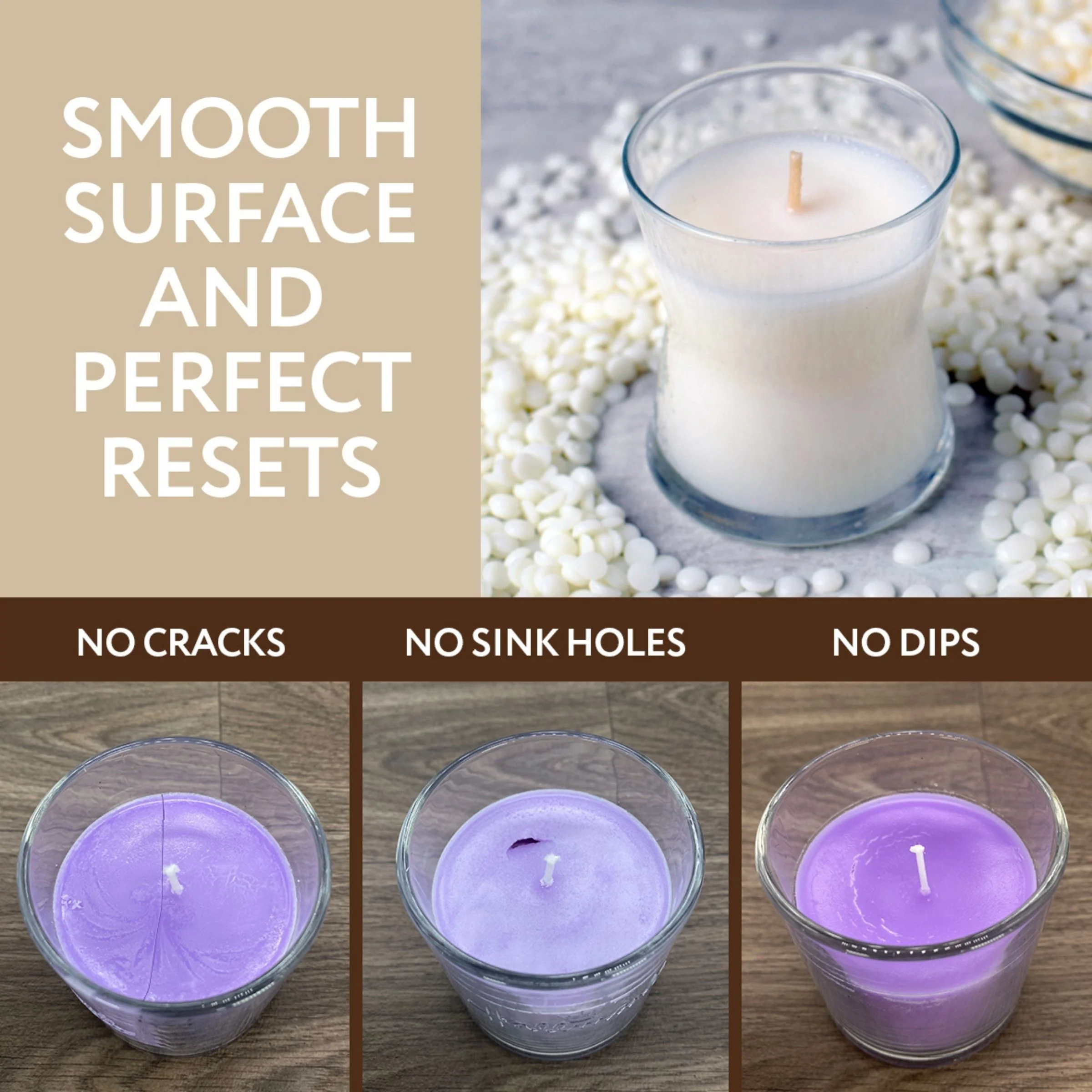 SoyaLuna Blend Container Wax - 800g - Image 7